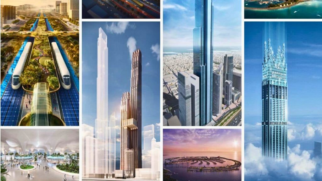 UAE 2050 future projects