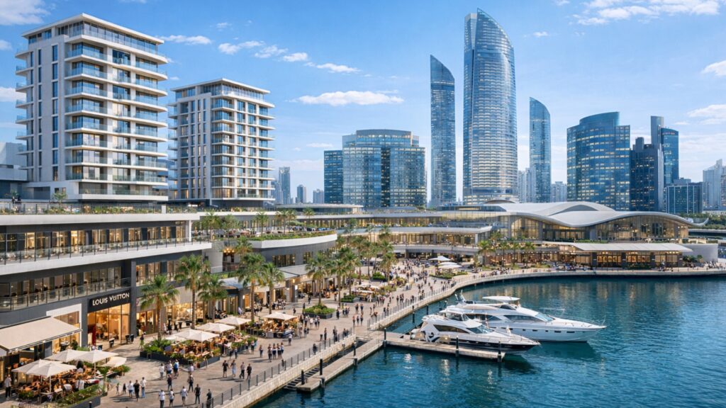 mixed-use developments Abu Dhabi
