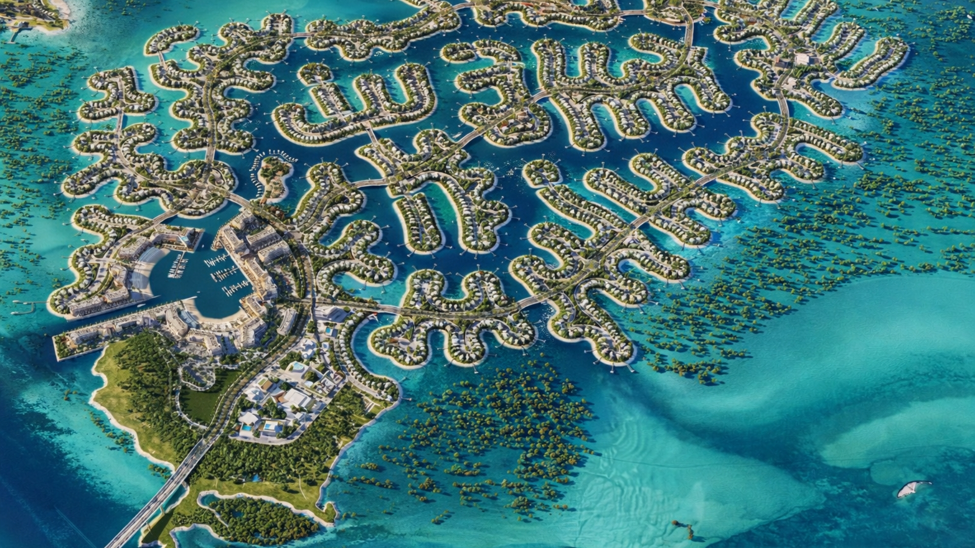Ramhan Island luxury villas