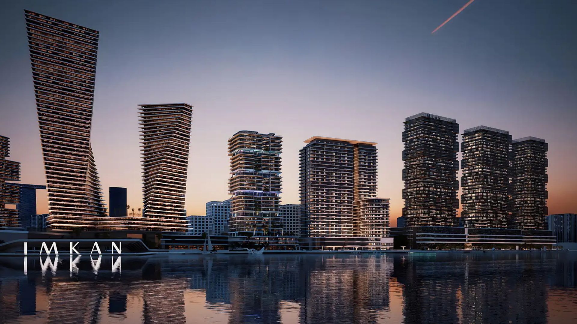 Sunstone IMKAN waterfront property Abu Dhabi