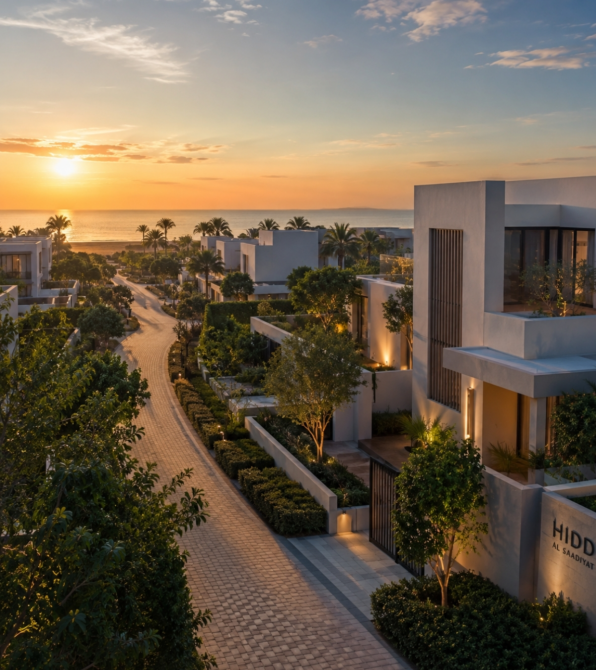 Hidd Al Saadiyat waterfront villa and apartment community