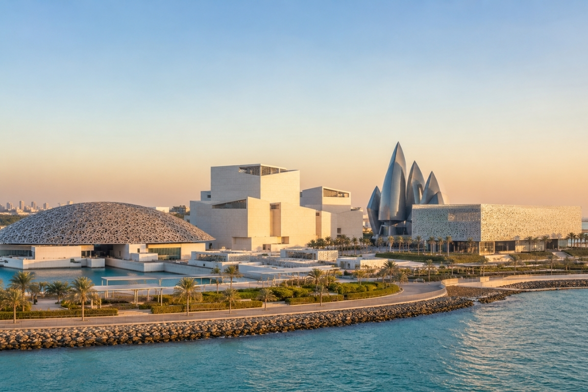Saadiyat Island beachfront residential lifestyle
